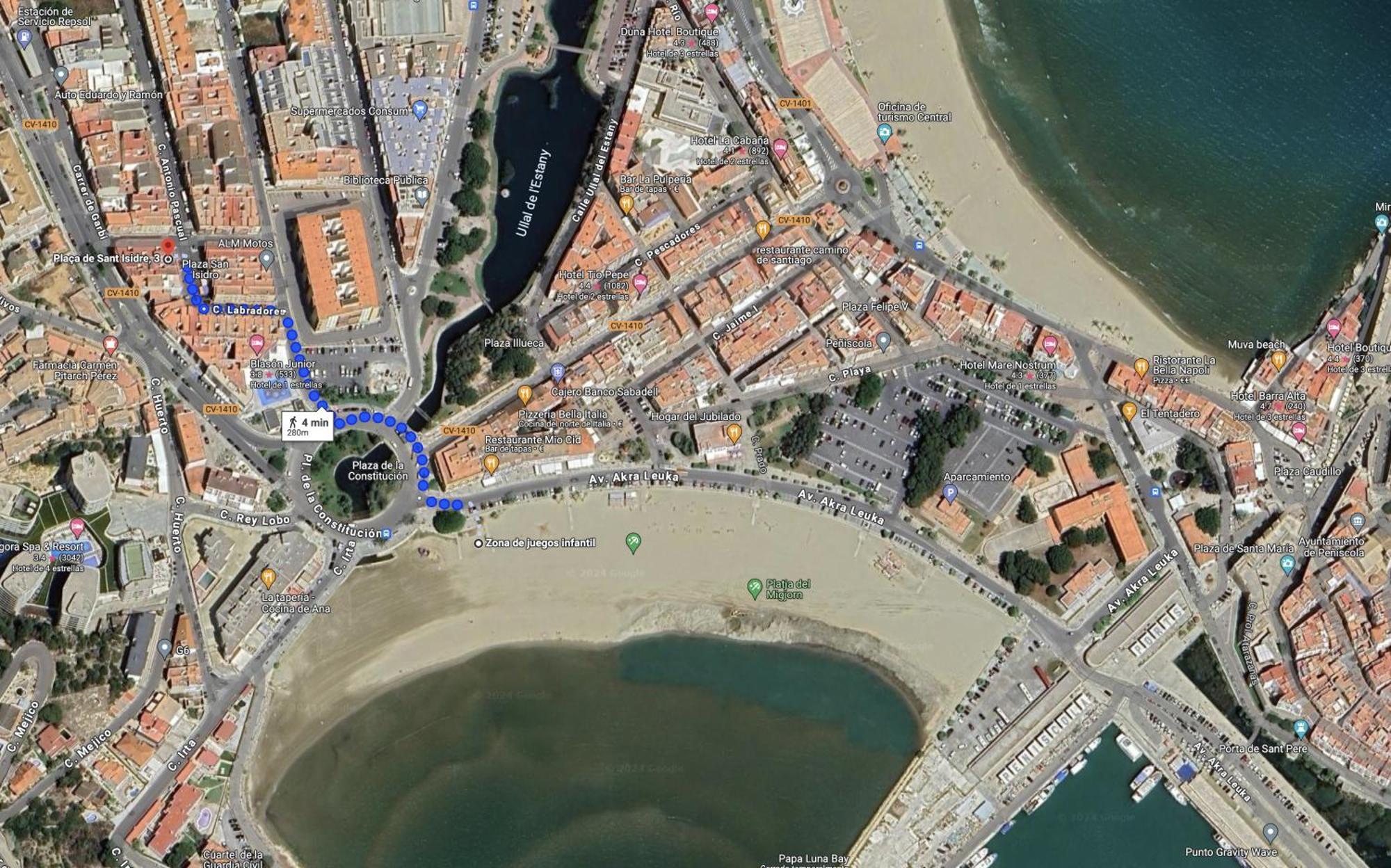 Apartamento 2º Planta 4 Dormitorios Peniscola Bagian luar foto
